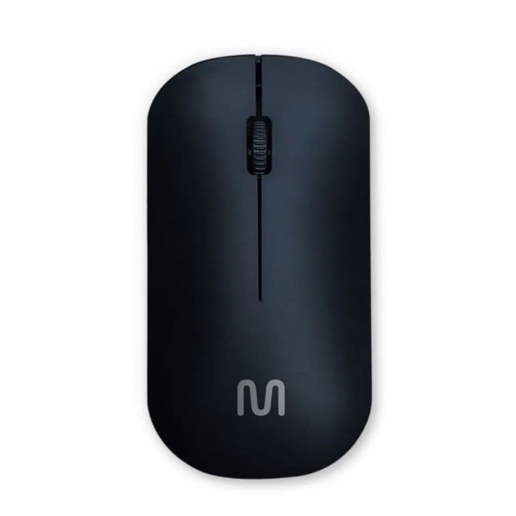 Mouse sem Fio Slim MS100 1200Dpi Conexão USB 2.4Ghz Plug&Play Multi MO307