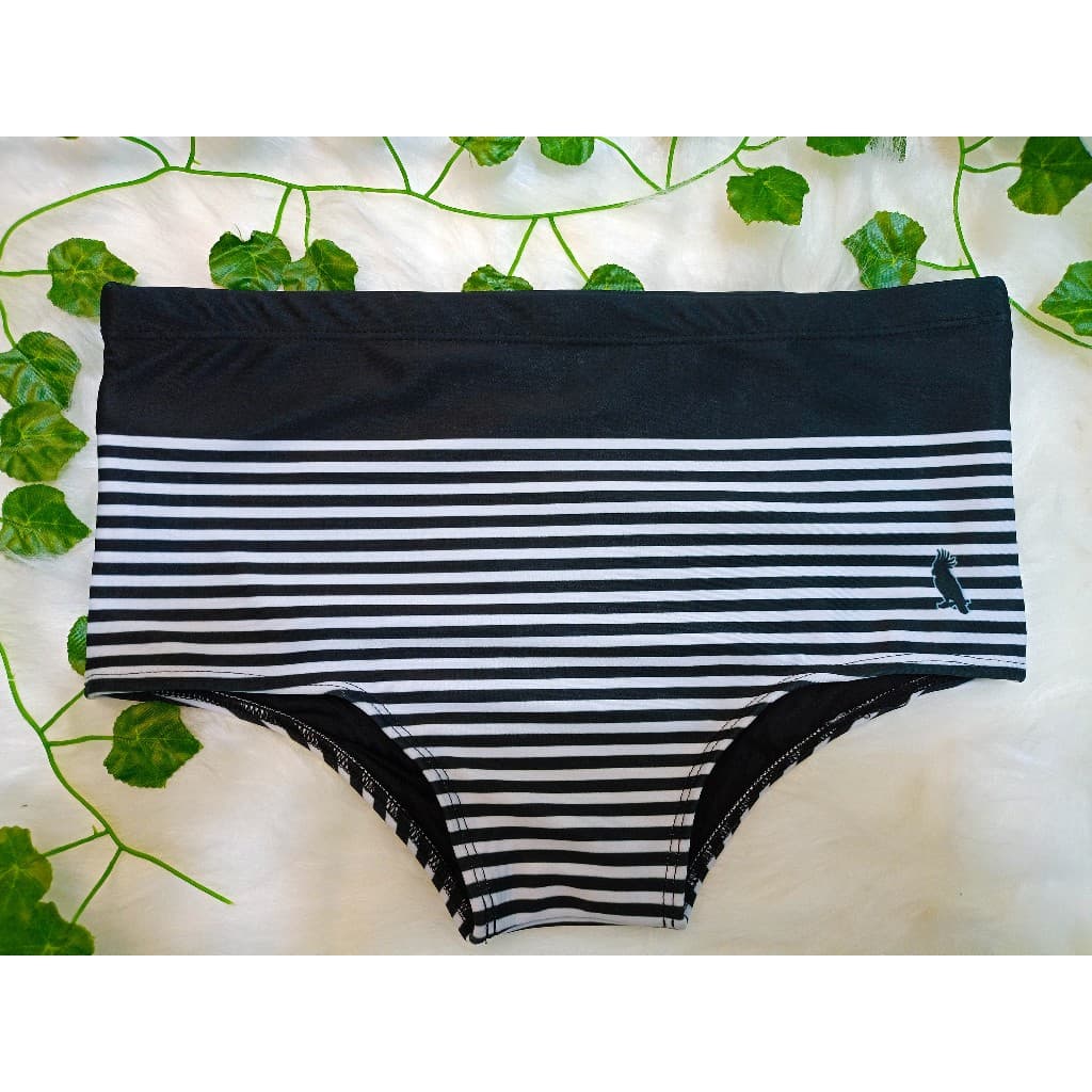 Sunga Estampada Adulto Listras Pretas