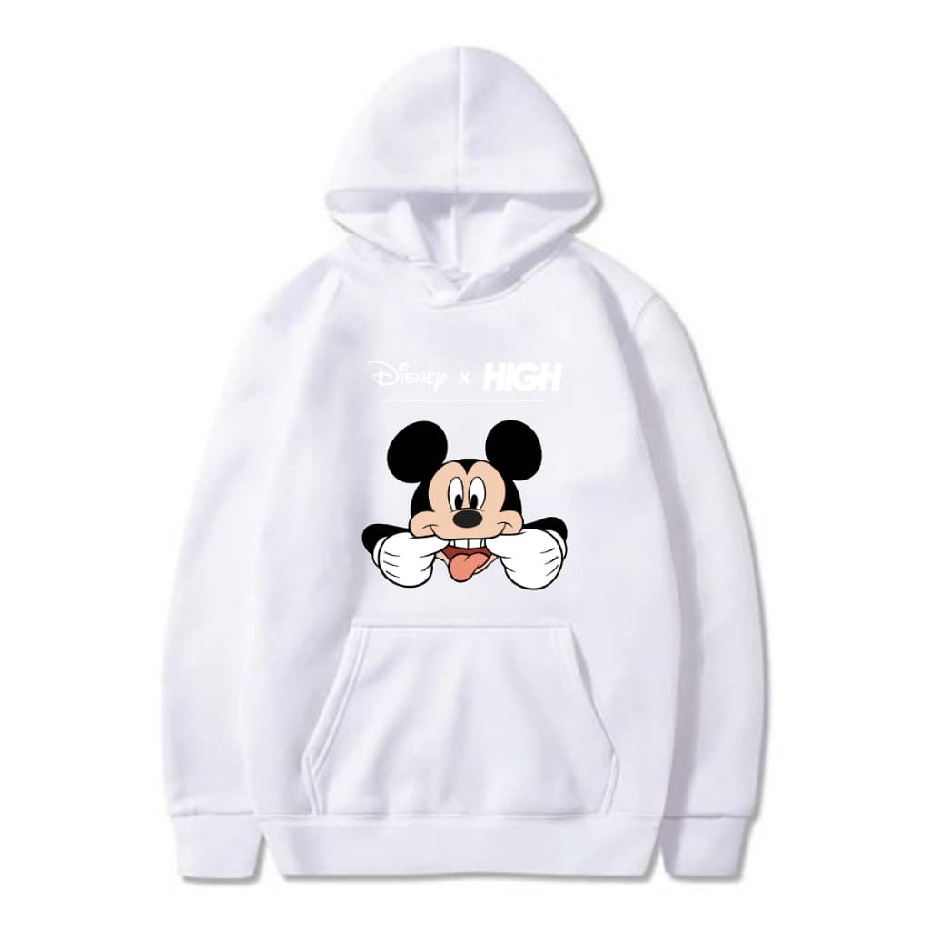 Blusa de frio feminina com capuz 100% algodão
