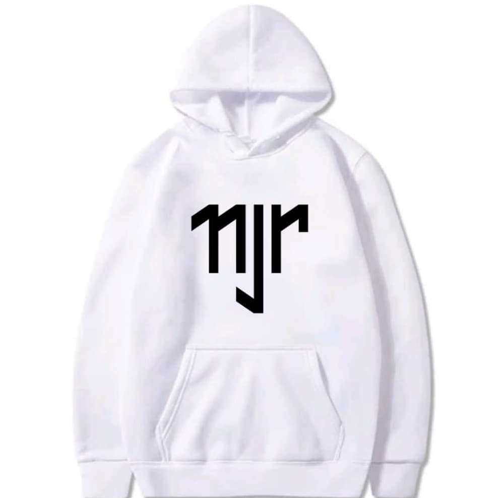 Moletom Canguru Ney Jr Logo Blusa de Frio Agasalho Moleton Masculino Feminino Estampado
