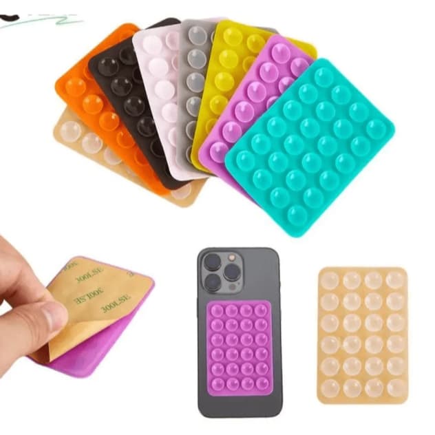 Suporte Adesivo Forte para Celular com Ventosa suporte de celular pra grudar na parede universal ios android