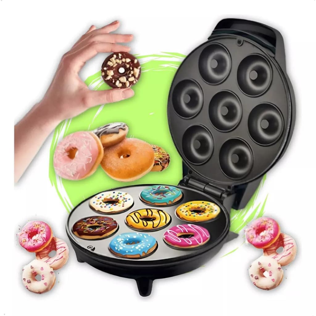 Maquina De Donuts Antiaderrente Assa 7 Mini Rosquinhas Donut 110V