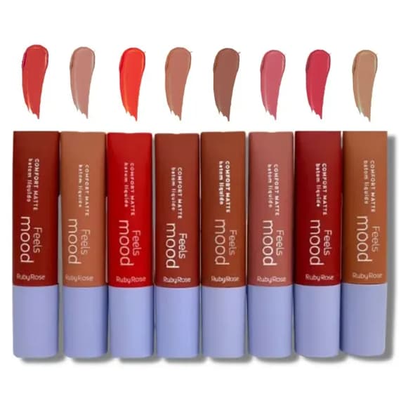 Batom Líquido Comfort Matte Feels Mood - Ruby Rose