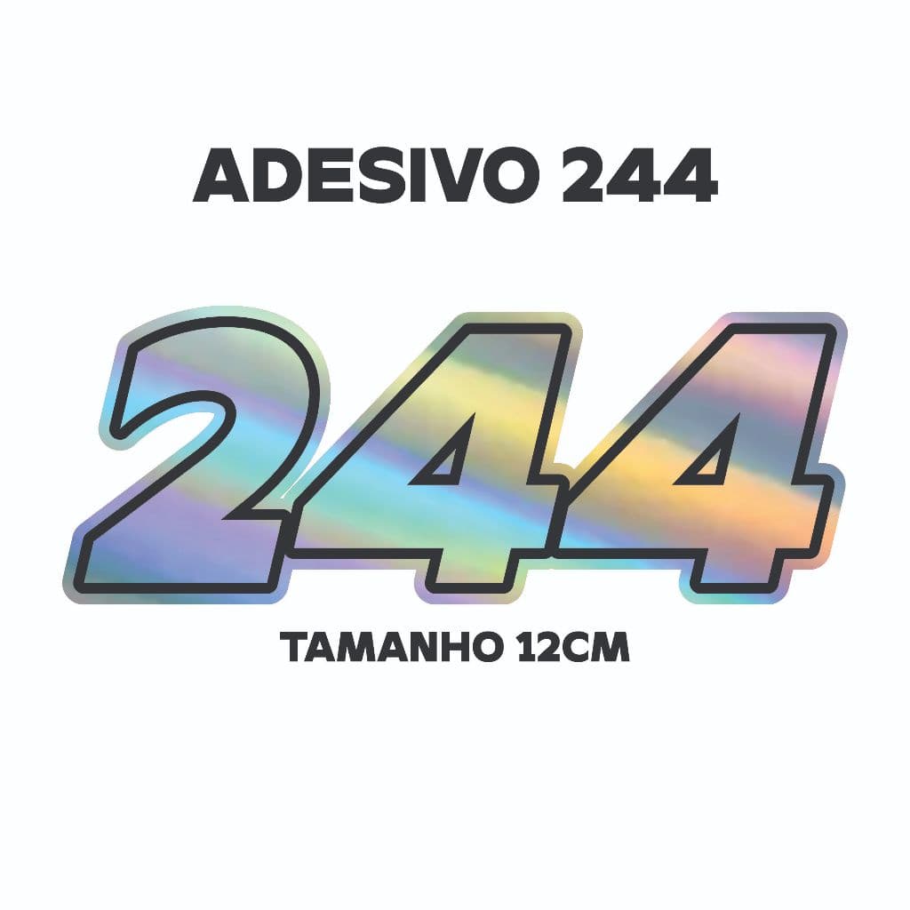 Adesivo Holográfico 244