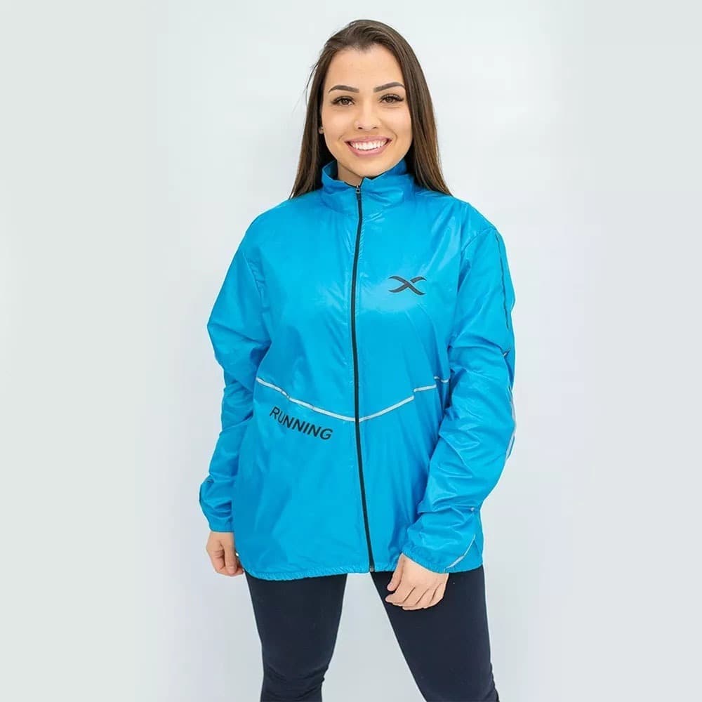 Jaqueta de ciclista impermeável que vira mochila