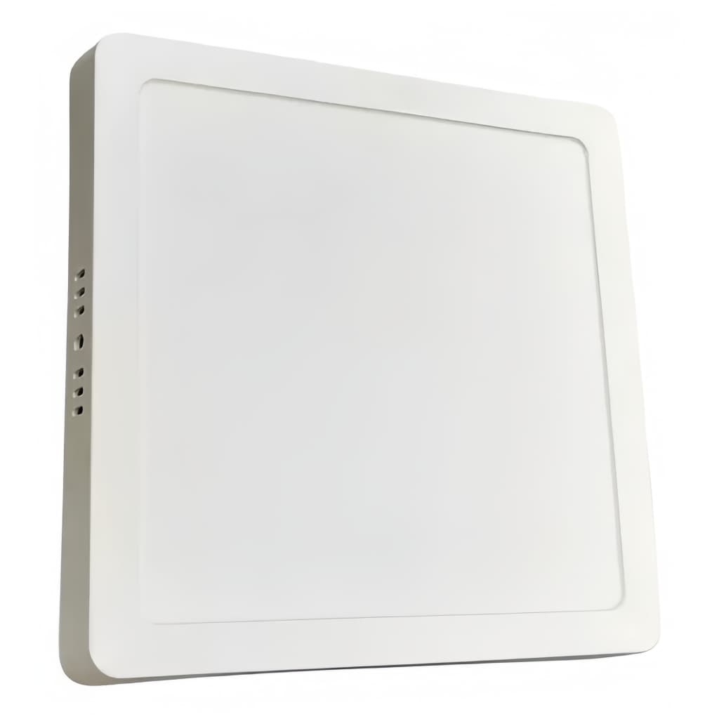 Luminária Plafon Led 40w Quadrado De Sobrepor 40x40 Luz