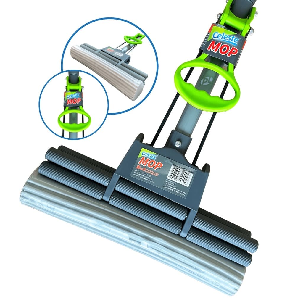 Rodo Mop Fácil Limpeza Geral Plus Lava E Seca