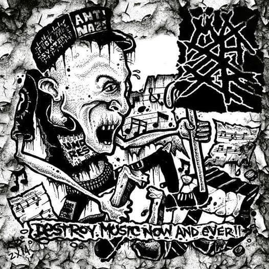 MASHER - DESTROY MUSIC NOW AND EVER (DUPLO) (PURGATORIUS RECORDS/ GRINDCORE)