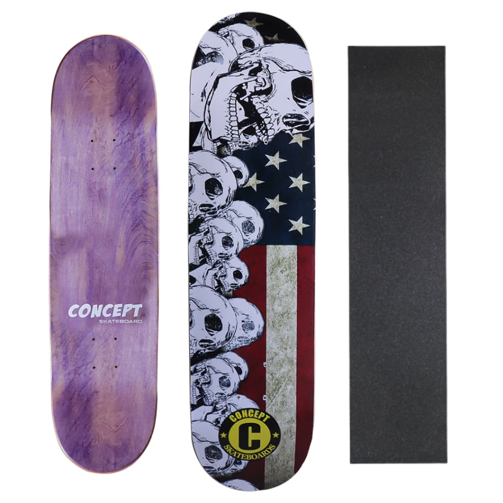 Shape FiberGlass + Lixa Grátis - Concept Skateboards Linha Premium