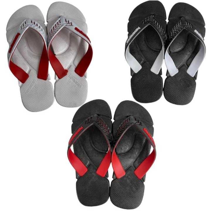kIT 3 PARES Chinelo Sandalia Masculina Casual power Macia Ortopédica Super Leve clasica
