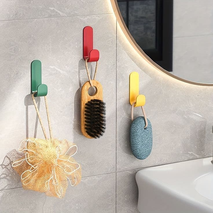 gancho multi uso de acrilico alca cozinha banheiro decoracao casa loja