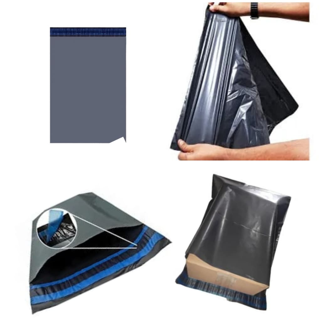 Envelope Segurança Cinza Ecológico C/ Lacre 20x30 1000unid