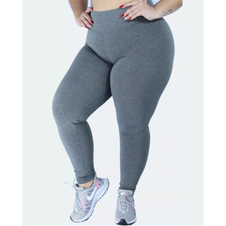 Calça Legging Flanelada Térmica Peluciada P AO G3 Cintura Alta Leg Alta Compressão
