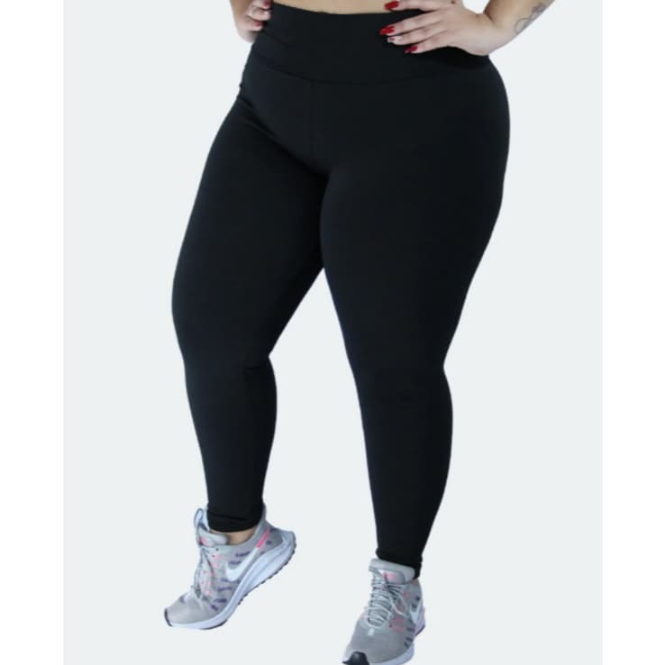 Calça Legging Flanelada Térmica Peluciada P AO G3 Cintura Alta Leg.