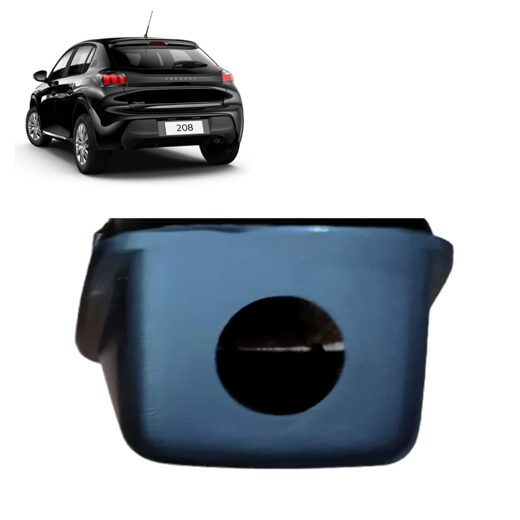 Acabamento Suporte Câmera Ré Novo Peugeot 208 Original