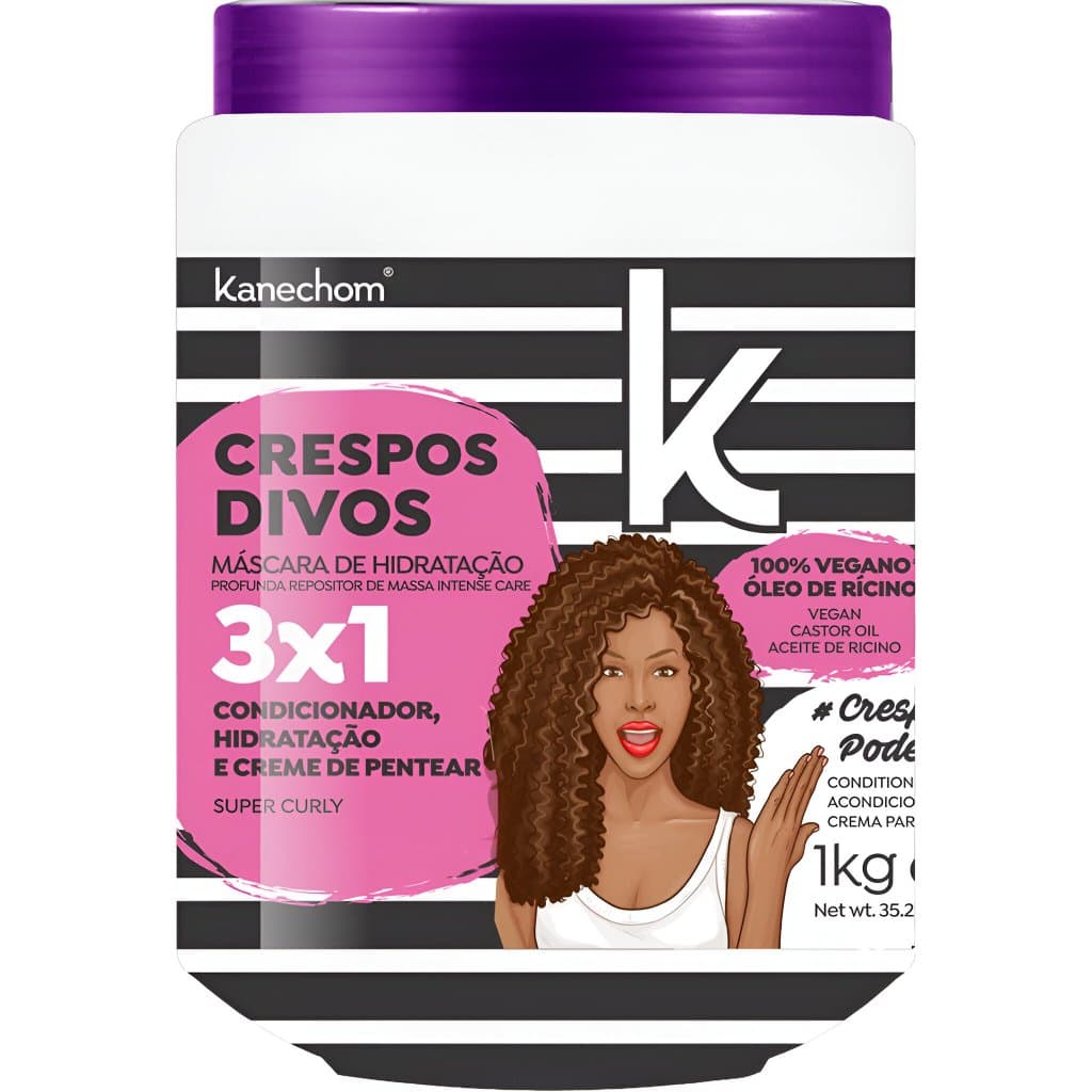 Kanechom Creme de Tratamento Crespos Divos 3X1 1kg