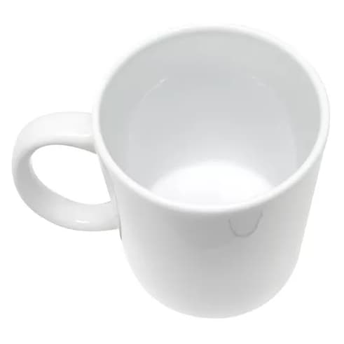 10 Canecas De Polímero "PLÁSTICO" P/ Sublimação 325ml Branca AAA