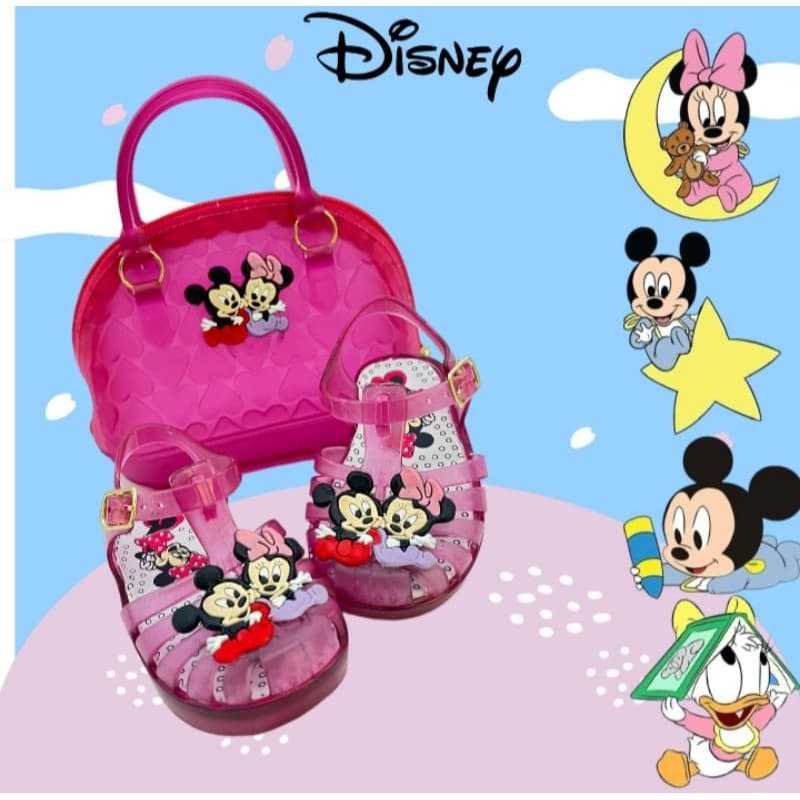 Sandália Melissa Baby Disney Minnie Mouse