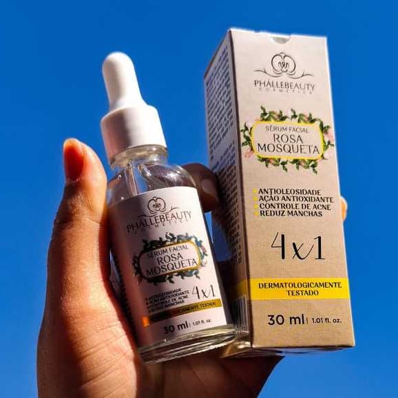 Sérum Facial Rosa Mosqueta 4x1 Phallebeauty 30ml