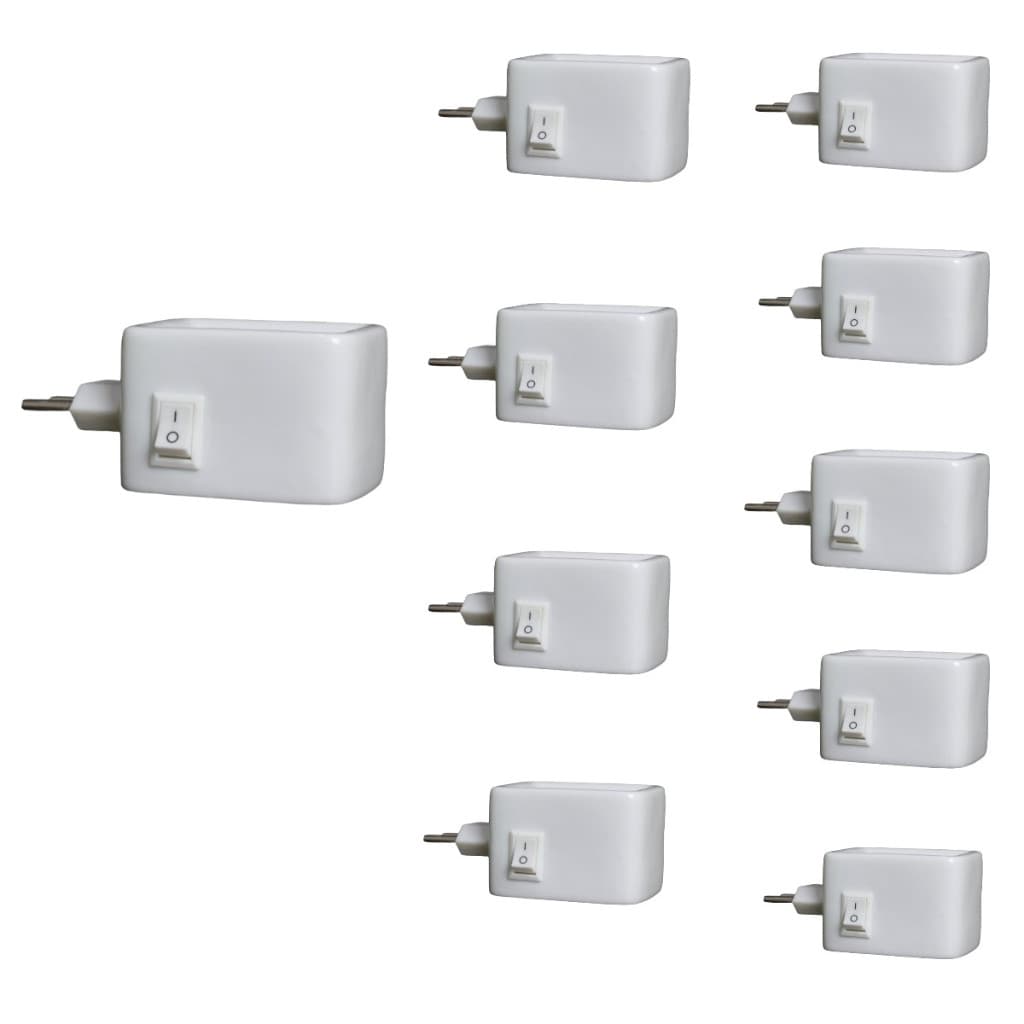 Kit Com 10 Difusor Elétrico De Ambiente Bivolt Em Porcelana