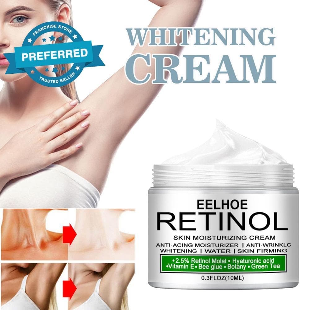 Eelhoe Creme Clareador Ilumina Creme de clareamento corporal/axilas/clareamento/clareamento /joelhos