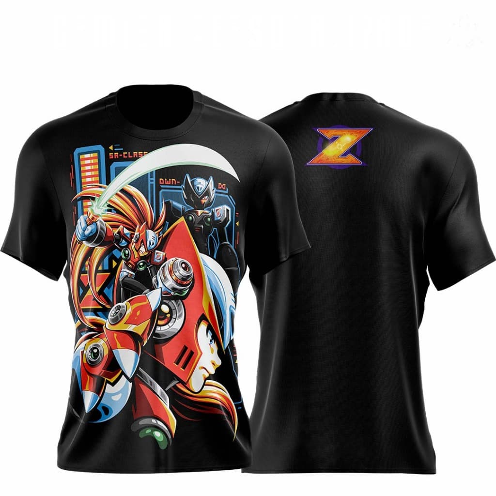 Camiseta Personalizada Megaman Zero Rockman game