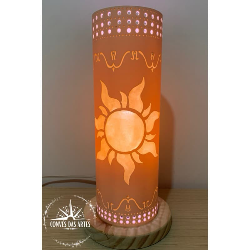 Luminária Rapunzel Enrolados/ Sol / Abajur de mesa / Princesa / Vela / Lanterna / Luz / Decor/Namorados