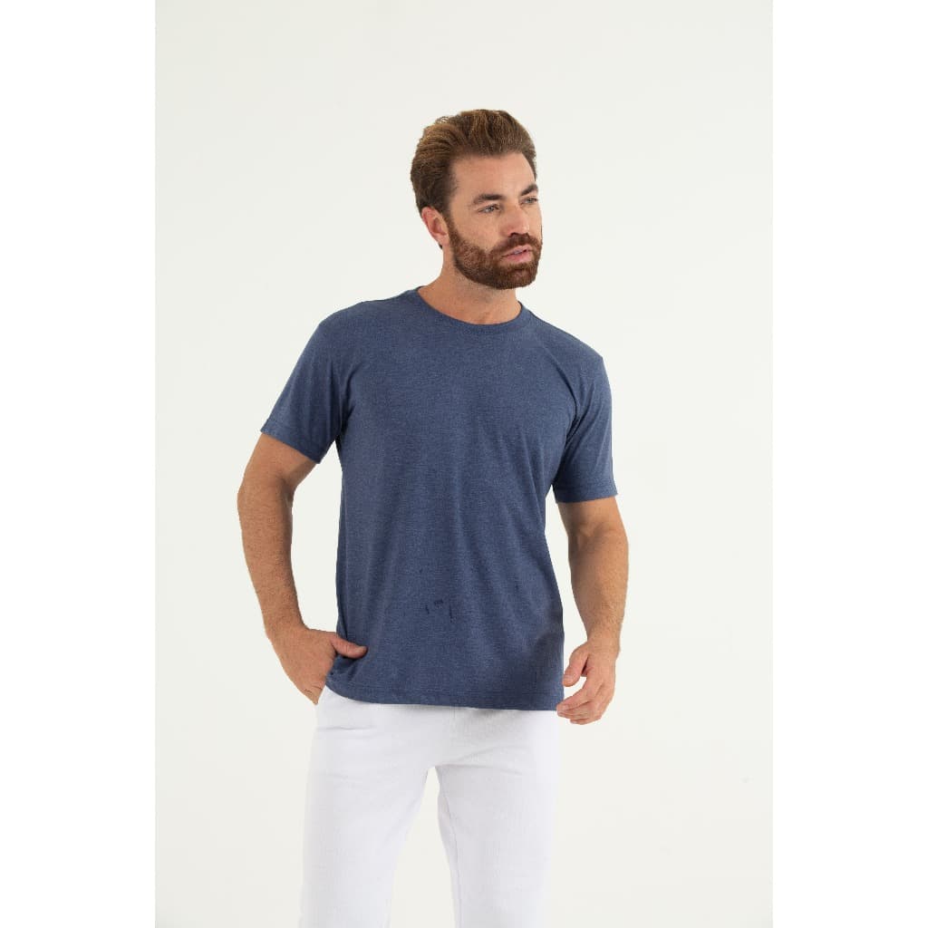 Kit 3 Camisetas Básica Masculina Confortável Lisa p/ Dia a Dia