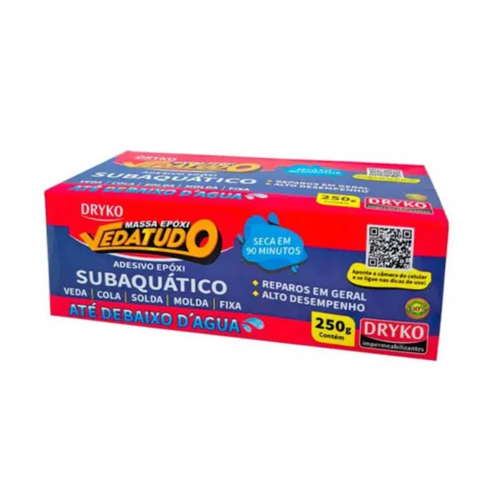 Dryko Massa Epoxi Vedatudo 250g