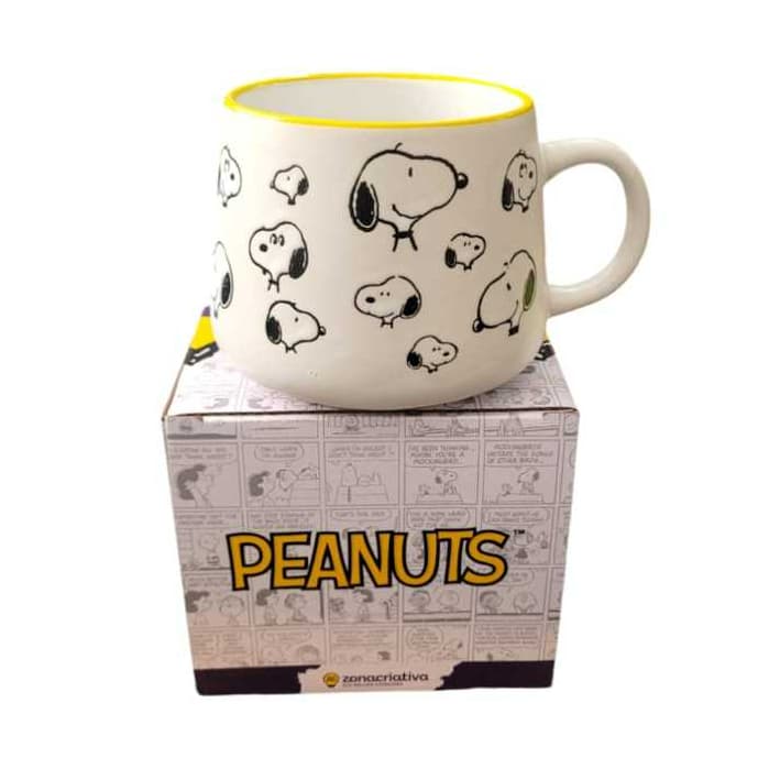 Caneca Snoopy 500 ml modelo Moma Oficial Presente Cute