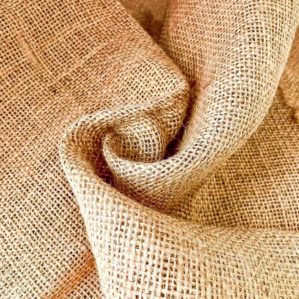 Tecido Juta natural 1 metro de largura Decoração e artesanato