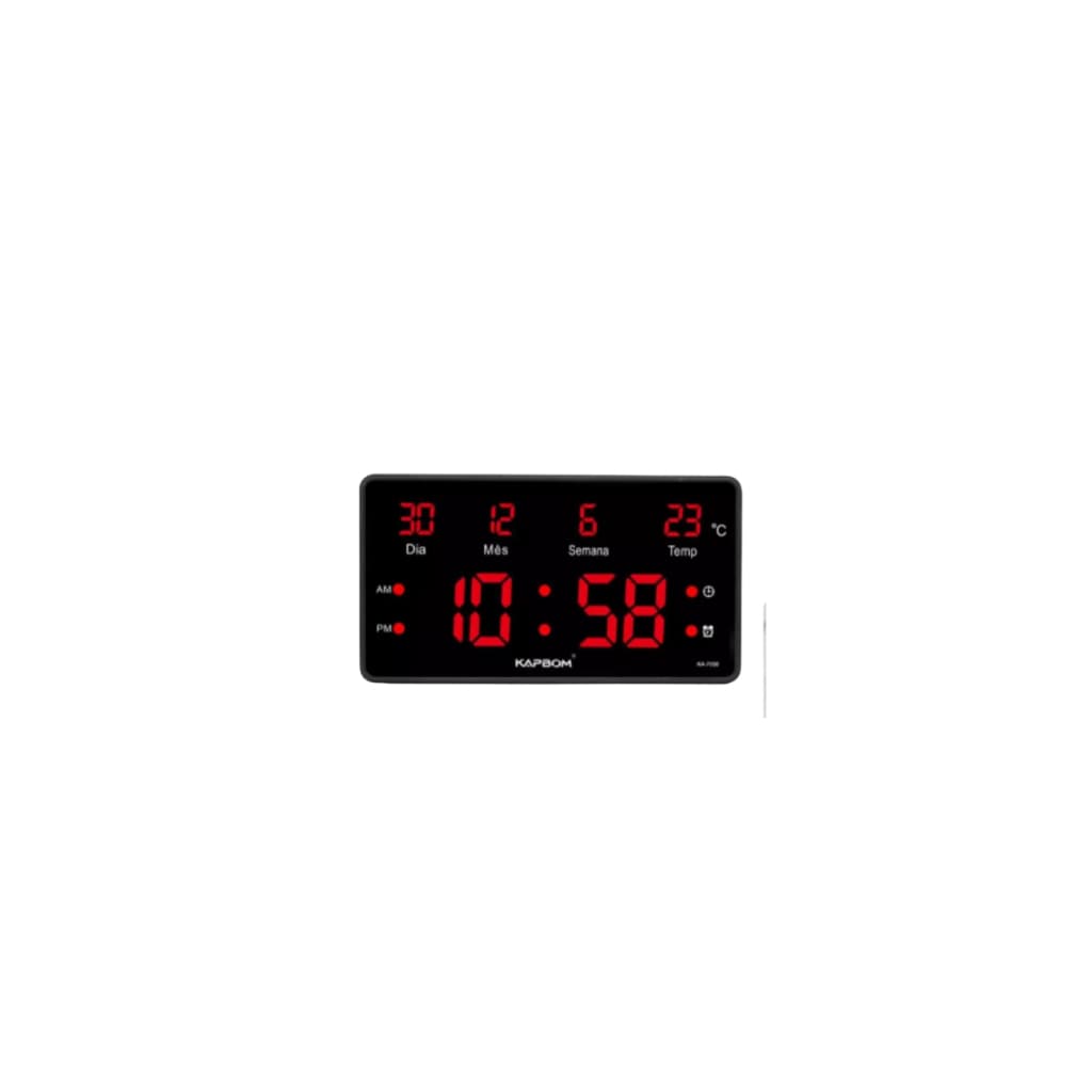 Relógio Digital Led Da Kapbom Ka-7035 Adicionar aos favoritos 5.0