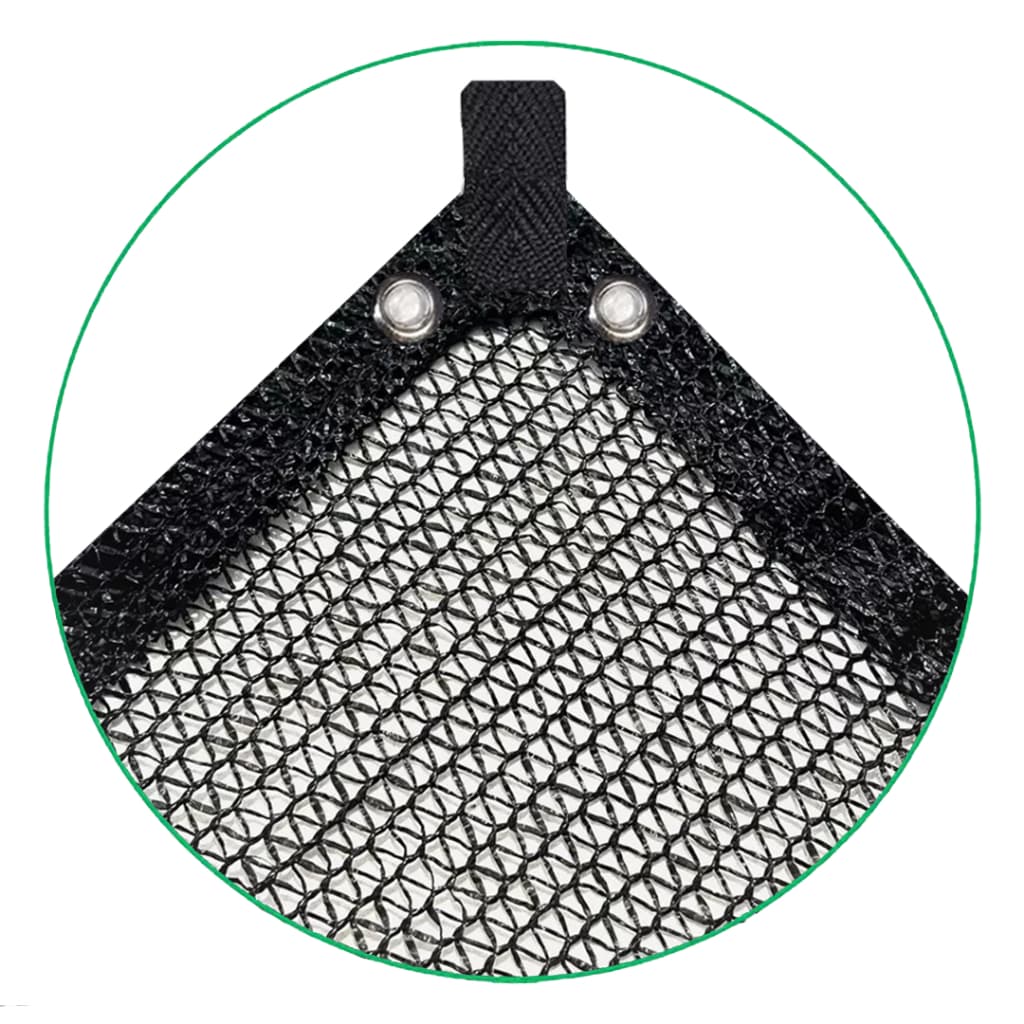 Tela Sombrite Lona Sombra Solar 50% 1,5x2 1,5x3 1,5x4 1,5x5 1,5x6 1,5x7 1,5x8 Bainha Alças Forte