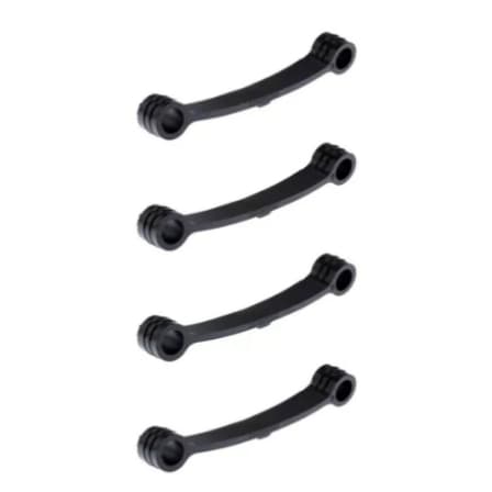Kit 4 Peças Tirante Preto 22 POL 10cm Brastemp E Consul 5 E 6kg