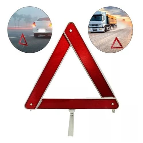 Triangulo de Sinalização Automotivo para Carro e Caminhão