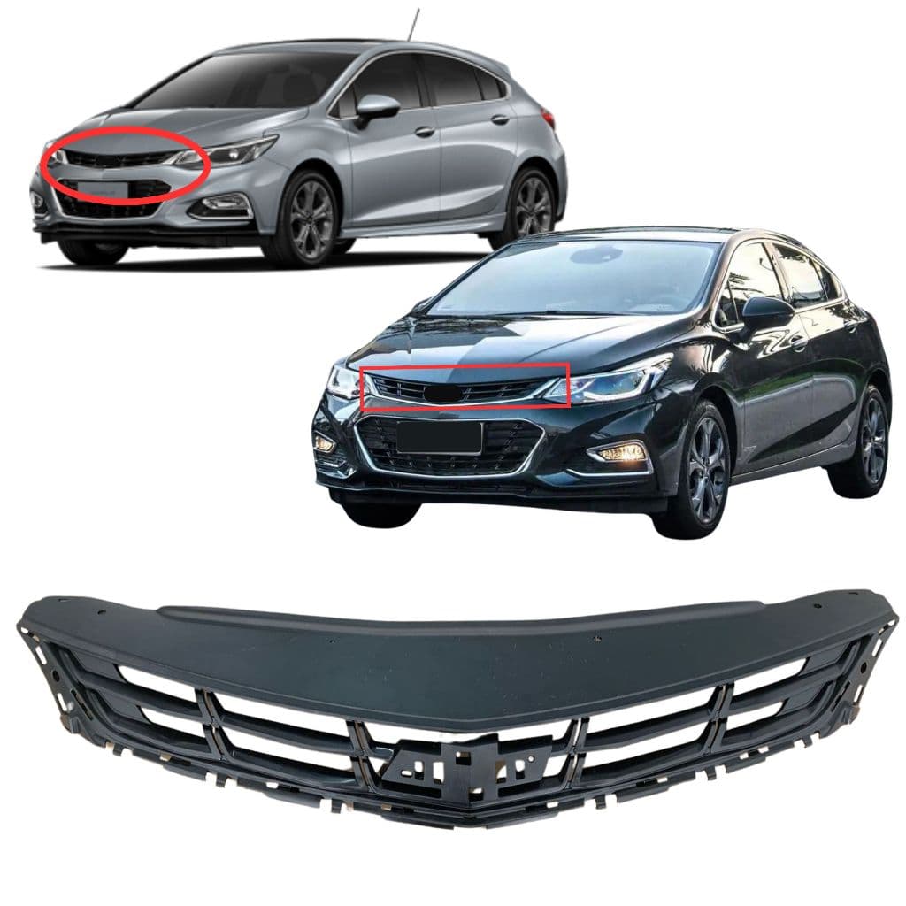Grade Do Radiador Cruze Hatch 2016 2017 2018 2019 Original Chevrolet 39018804