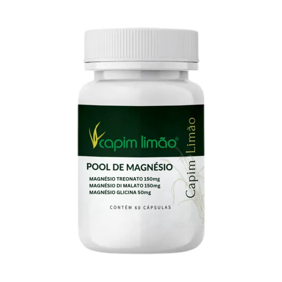 Pool de magnésio - 60 cápsulas