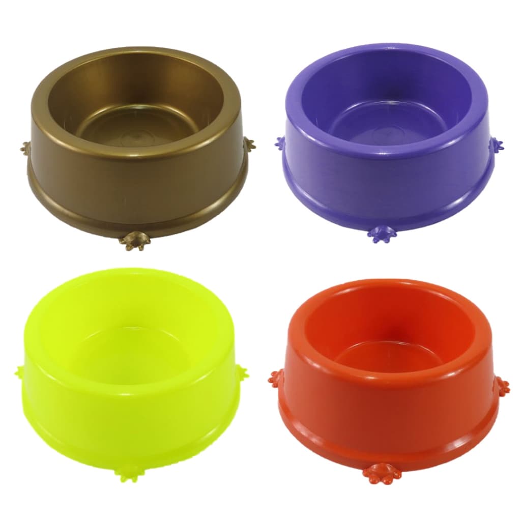 Comedouro ou Bebedouro Tradicional Pata Patinha Pequeno Medio Grande para Pet Cão e Gato