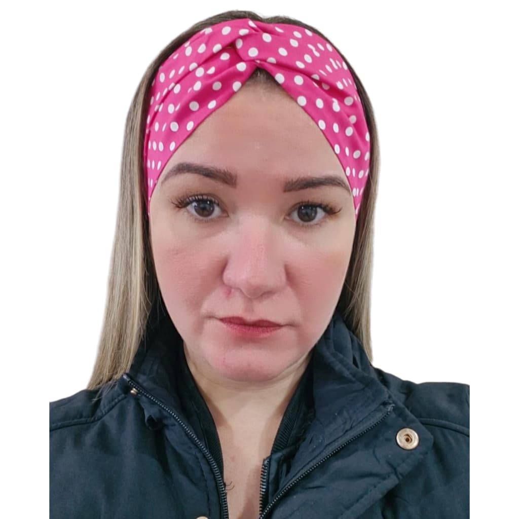 Faixa Turbante Pra Cabelo Com Elástico Atrás Diversas Cores