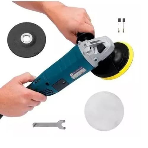 POLITRIZ AUTOMOTIVA LIXADEIRA ESMERILHADEIRA PARA ACABAMENTO 1050W 127V/220V SH TOOLS PROFISSIONAL