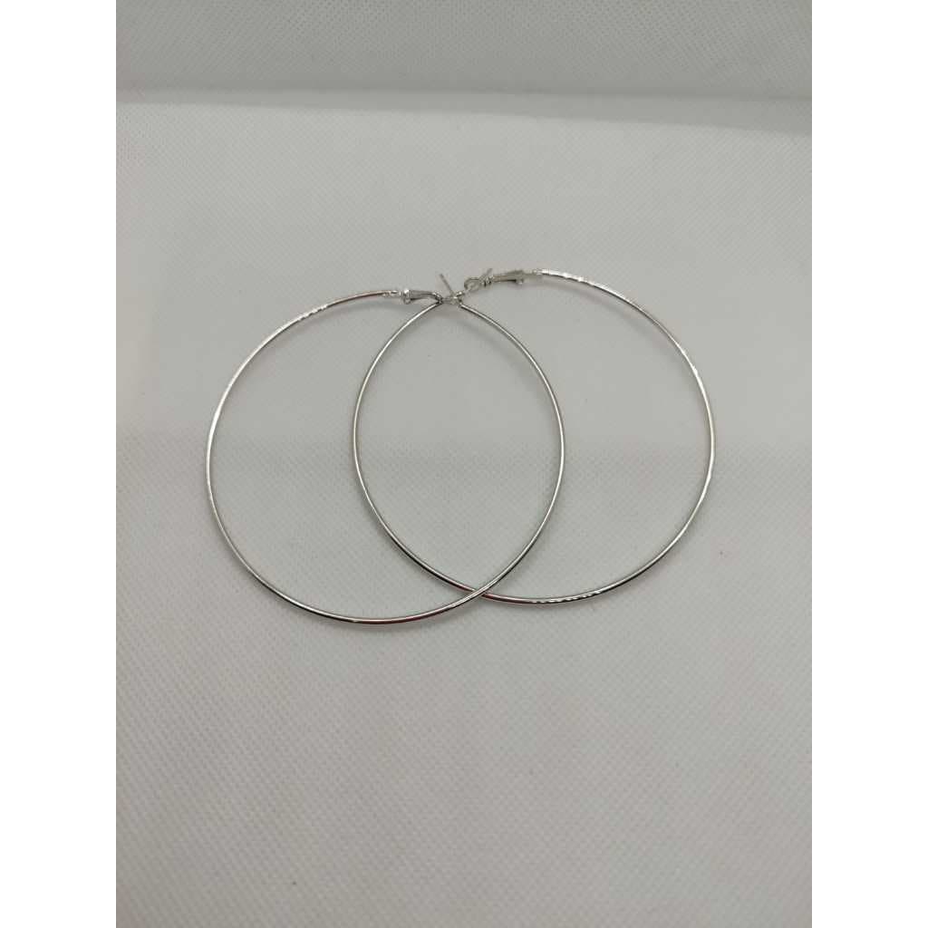 kit 3 pcs brinco de  argola tamanho 9cm