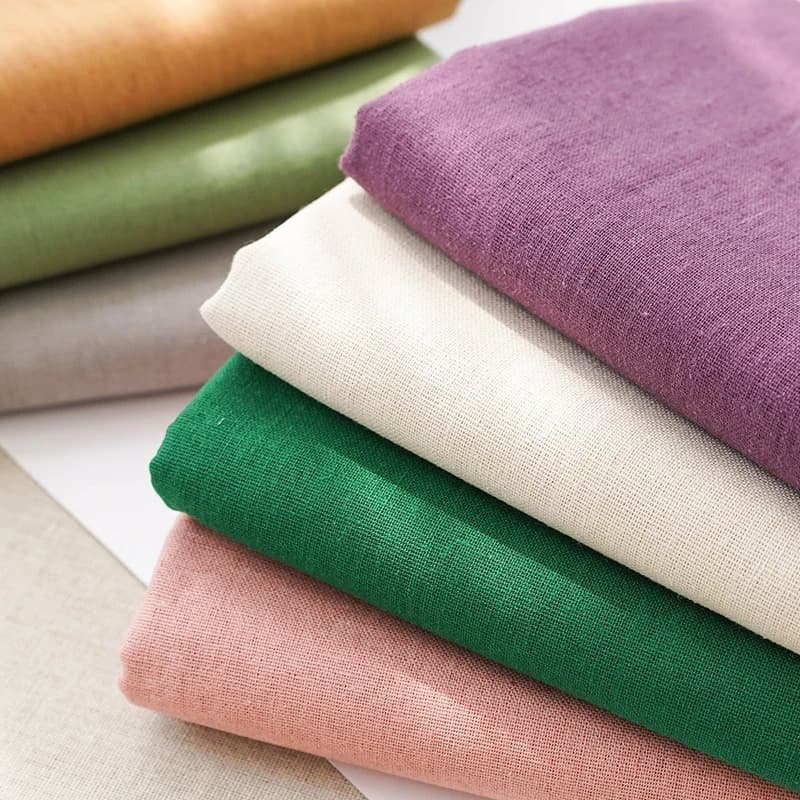 Tecido Linho Misto com Viscose Premium – venda No metro Ideal para Roupas Finas, decorações e laços