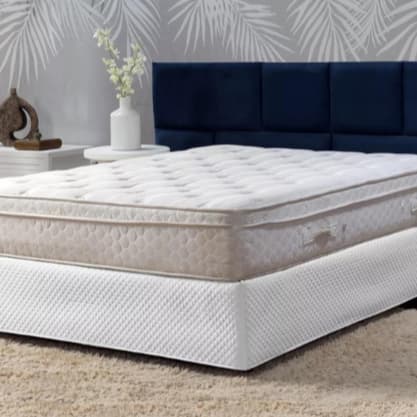 Saia Cama Casal Padrão Box Matelada 200 Fios Ajustável Com Elástico