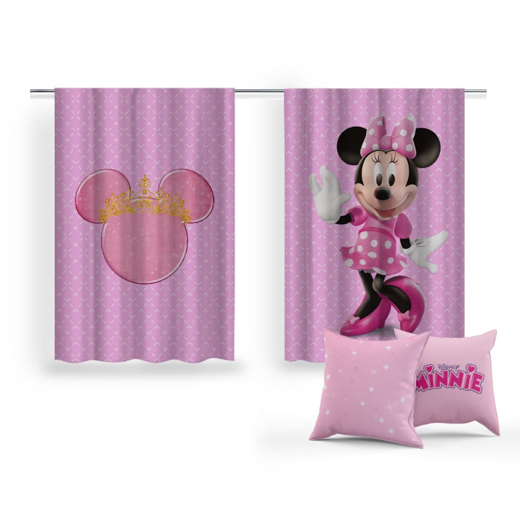 Cortina+Mimo 2 Capas Almofadas Conforto Estilo Decoração Sofá Sala Quarto Estampas Alta Qualidade Variedade Cores