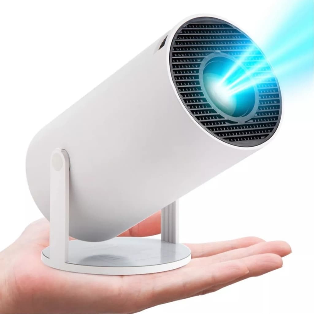 Smart Projetor HY300 PRO  Portátil Branco 4K110V/220V
