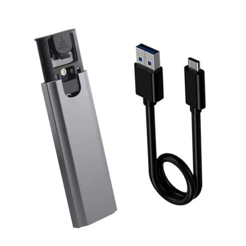 Case NVMe M2 SSD Tipo C, USB 3.1