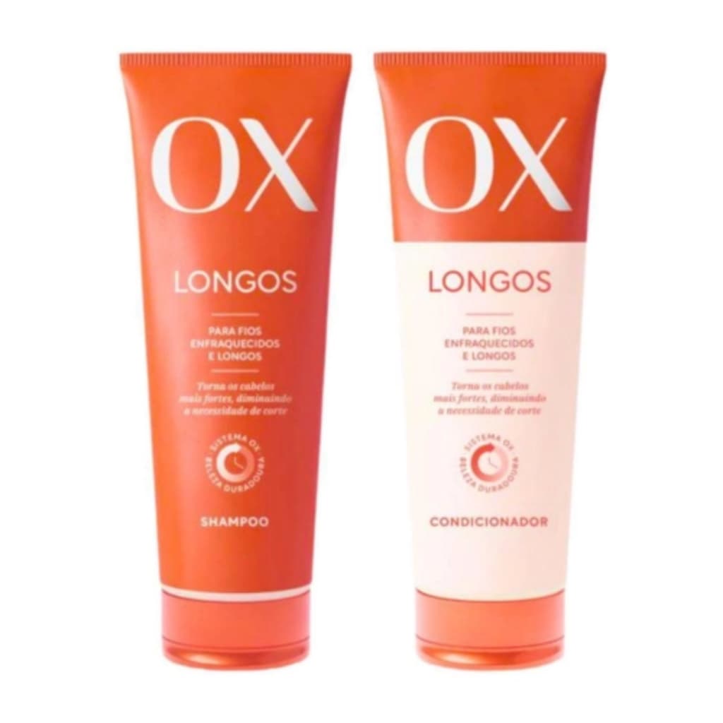 Kit Ox Longos - Shampoo e Condicionador 200ml