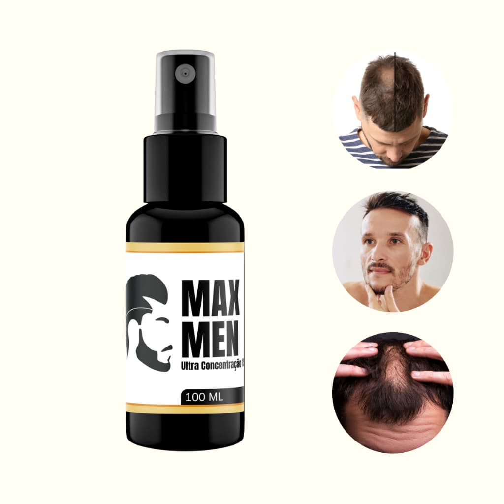 Tônico Capilar Maxmen Turbo 100ml Crescimento Barba E Cabelo