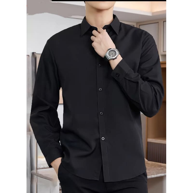 Camisa Social Masculina Slim fit Luxo Moda Estilosa Manga Longa