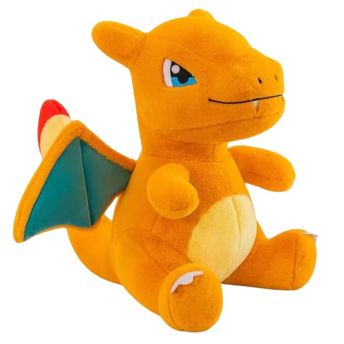 Charizard De Pelúcia 42 / 22cm Pokemon Boneco Alta Qualidade Pikachu Melhor Brinquedo Crianças Pokémon Charmander Dragão